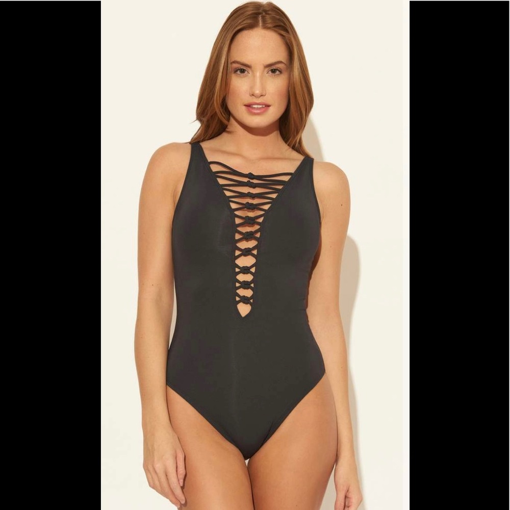 Bleu Rod Bettie one piece bathing suit size 6